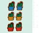 Kawai Succulent Studs #2