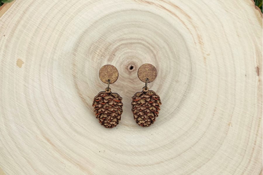 Pinecone Dangles - Image 2
