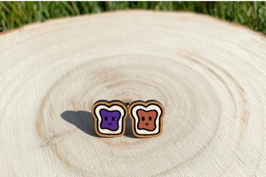 Peanut Butter Jelly Studs - Image 2